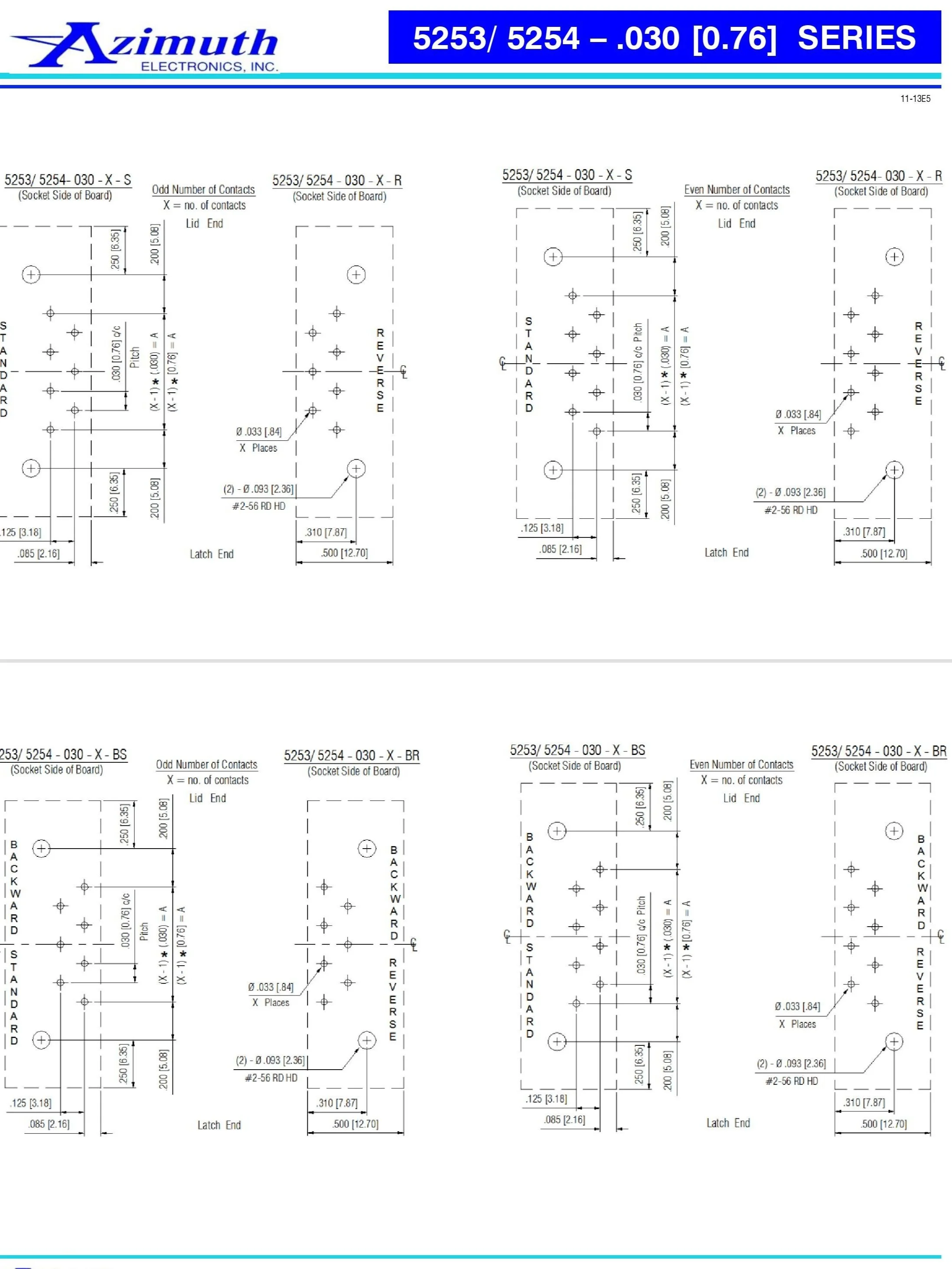 鉄道 DATA FILE Azimuth Electronics makes Single In-line Flat Package 5 Leads